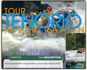 Tenorio Rio Rafting Ecotrans Tours Guanacaste
